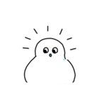 めがあわないとり（個別スタンプ：12）