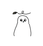 めがあわないとり（個別スタンプ：21）