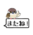 すずめのチュン助（個別スタンプ：22）