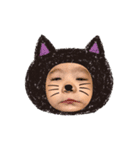 あみちゃんハロウィンスタンプ（個別スタンプ：1）
