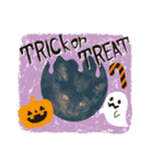 黒猫 ハロウィン（個別スタンプ：5）