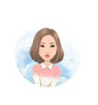 かわいい一言（個別スタンプ：1）