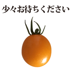 [LINEスタンプ] ミニトマト と 敬語