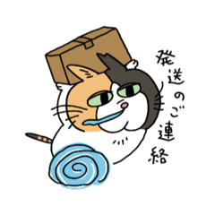 [LINEスタンプ] 鼻炎のみけねこ