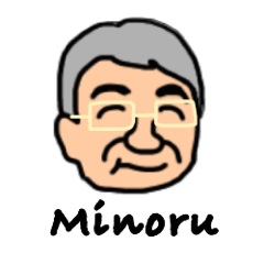 [LINEスタンプ] Mr. Minorusanの画像（メイン）