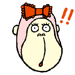 [LINEスタンプ] 動く！ゴリー・アントワネットの日常