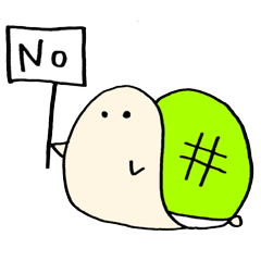 [LINEスタンプ] かめくじ