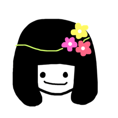 [LINEスタンプ] こけしちゃん。
