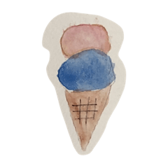 [LINEスタンプ] Yのアイスクリームの画像（メイン）
