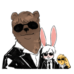 [LINEスタンプ] アニマルともだち