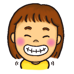 [LINEスタンプ] うちの娘スタンプ1