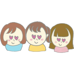 [LINEスタンプ] さんぶんこ！