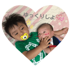 [LINEスタンプ] かいむとちーくん