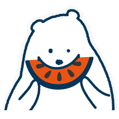 [LINEスタンプ] ゆったりポーラくま