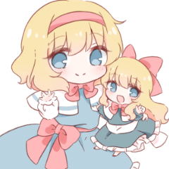 [LINEスタンプ] アリスと愉快な人形達(東方Project)