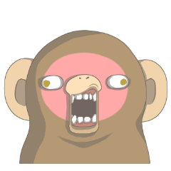 猿ときどき歯ぐき