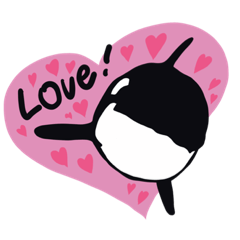 [LINEスタンプ] orca.loveの画像（メイン）