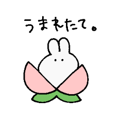 [LINEスタンプ] 愉快なうさぎ様