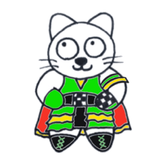 [LINEスタンプ] じゆうなぽちゃ猫