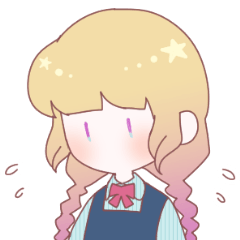 [LINEスタンプ] 女の子がいっぱい