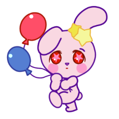 [LINEスタンプ] ゆめふわうさぎのミミりん