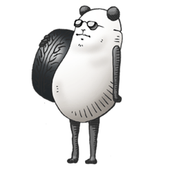 [LINEスタンプ] ハマのパンダさん