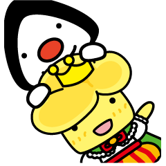 [LINEスタンプ] おむすびさんとふわふわメロンパン