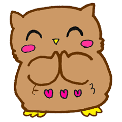 [LINEスタンプ] アウルさん