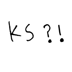 [LINEスタンプ] 手書き - JK語
