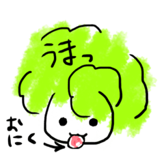 [LINEスタンプ] ぶろっこりー2。やっぱりなかま。