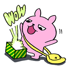 [LINEスタンプ] うさぎのピョルル-2