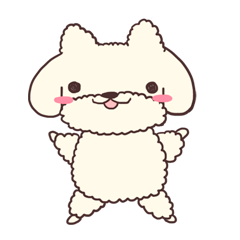 [LINEスタンプ] みたらしちゃん