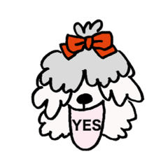 [LINEスタンプ] モフモフ姉妹