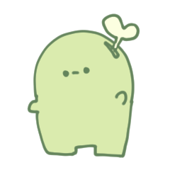 [LINEスタンプ] 発芽大豆の妖精さん
