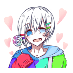 [LINEスタンプ] 雨音(れいん)くんスタンプ