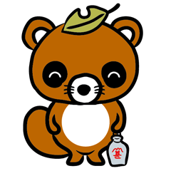 [LINEスタンプ] とっくりこだぬきと仲間たち