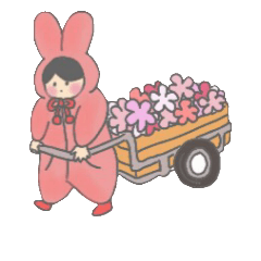 [LINEスタンプ] きまぐれふわこさん