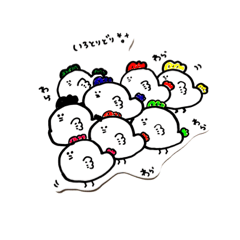 [LINEスタンプ] より鳥みどり。