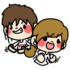 [LINEスタンプ] 学生のための手話スタンプ！