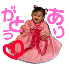 [LINEスタンプ] ふとまゆはおちゃん