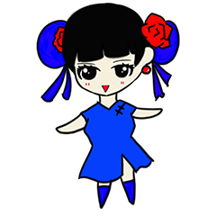 [LINEスタンプ] チャイナドレスルル