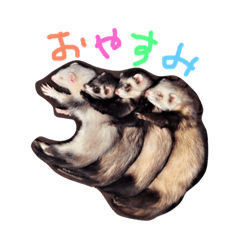 [LINEスタンプ] 4ひきのにょろにょろ