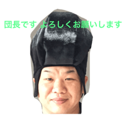 [LINEスタンプ] アメマ団長のお仕事の方々です