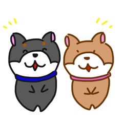 [LINEスタンプ] 柴犬ルナ3の画像（メイン）