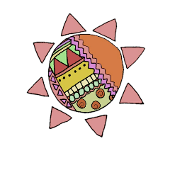 [LINEスタンプ] ペイズリーな仲間たち