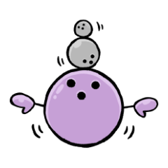 [LINEスタンプ] 虚無を纏いしボーリングボーヤ