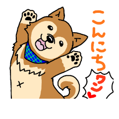 [LINEスタンプ] ☆柴犬リクのスタンプ☆