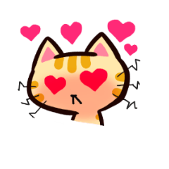 [LINEスタンプ] ニャン顔スタンプ