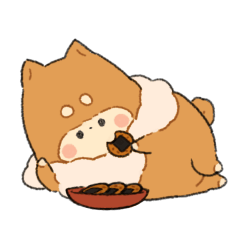 [LINEスタンプ] ふかふかつなちゃん2