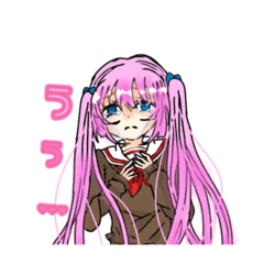 [LINEスタンプ] 病み少女